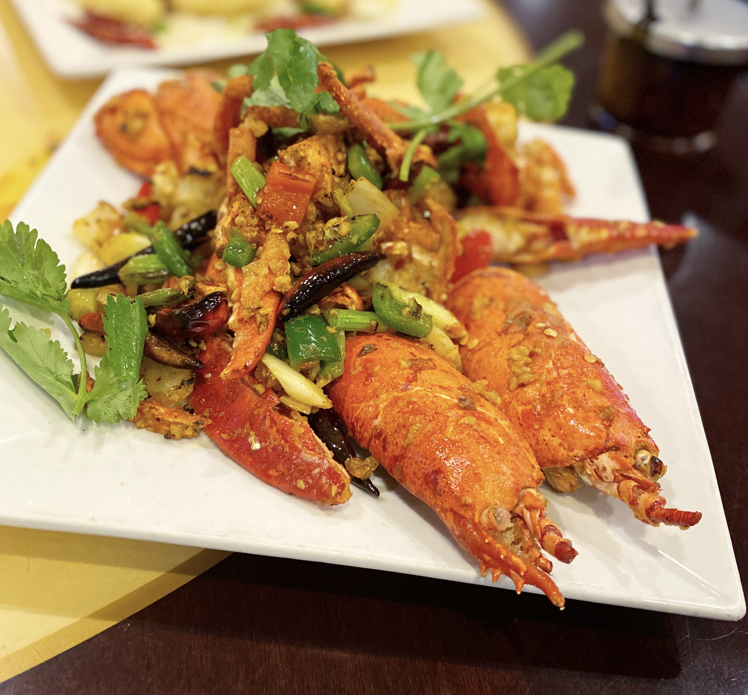 Double Lobster Ginger Onion